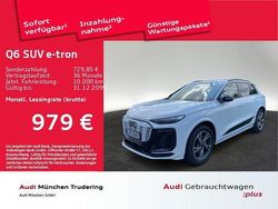 Gletscherweiß metallic Neu 2025 Audi Q6 e-tron Ambiente SUV | 74.282 € (Guter Preis)