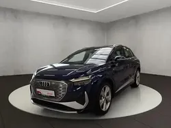Navarrablau metallic Gebraucht 2023 Audi Q4 e-tron S-Line SUV | 35.900 € (Superpreis)