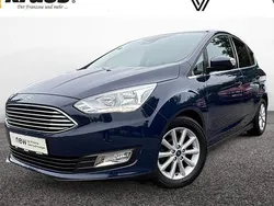 Blazerblau Gebraucht 2019 Ford C-MAX Titanium Van / Kleinbus | 9.947 € (Guter Preis)