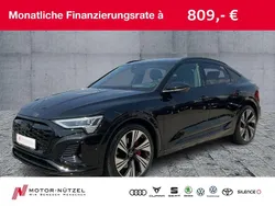 Mythosschwarz metallic Gebraucht 2023 Audi Q8 e-tron S-Line SUV | 60.930 € (Guter Preis)