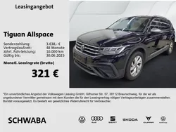 Deep black perleffekt Gebraucht 2024 VW Tiguan Allspace Life SUV | 36.380 € (Guter Preis)