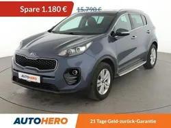 Blau Gebraucht 2018 Kia Sportage DREAM-TEAM Edition SUV | 14.610 € (Fairer Preis)