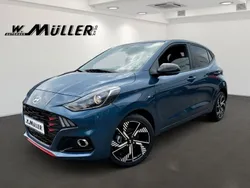 Vibrant blue / Neu 2025 Hyundai i10 N Line Kleinwagen | 24.259 € (Teuer)