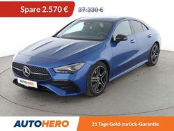 Blau Gebraucht 2024 Mercedes CLA200 AMG line Limousine | 34.760 € (Fairer Preis)