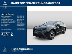 Schwarz Gebraucht 2025 Skoda Enyaq iV SUV | 57.490 € (Etwas zu teuer)