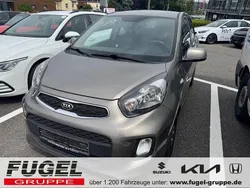 Titaniumsilber met. Gebraucht 2016 Kia Picanto DREAM-TEAM Edition Kleinwagen | 6.498 € (Guter Preis)