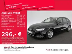 Brillantschwarz Gebraucht 2022 Audi A4 Design Kombi | 25.987 € (Superpreis)