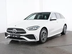 Weiß Gebraucht 2024 Mercedes C300e AMG Limousine | 45.880 € (Superpreis)