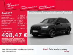 Mythosschwarz metallic Gebraucht 2023 Audi Q7 Competition SUV | 74.989 € (Etwas zu teuer)