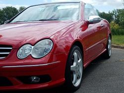 Feueropal unilack Gebraucht 2005 Mercedes CLK500 AMG line Cabrio | 29.900 €