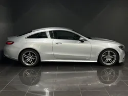 Silber Gebraucht 2017 Mercedes E200 AMG line Coupé | 26.490 € (Fairer Preis)