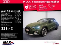 Distriktgrün metallic Gebraucht 2024 Audi A3 Ambiente Kombi | 39.609 €