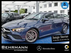 Denimblau metallic Gebraucht 2023 Mercedes CLA200 AMG Limousine | 38.890 € (Etwas zu teuer)