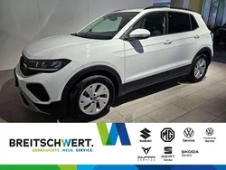 Weiss Gebraucht 2024 VW T-Cross Life SUV | 24.450 € (Fairer Preis)