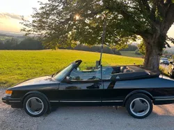 Schwarz Gebraucht 1992 Saab 900 Cabriolet Cabrio | 25.900 €