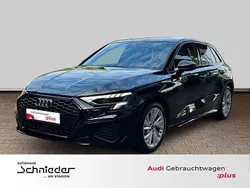 Schwarz Gebraucht 2024 Audi A3 Sportback S-Line Limousine | 35.890 € (Fairer Preis)