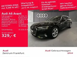Brillantschwarz Gebraucht 2022 Audi A6 Sport Kombi | 31.850 € (Superpreis)