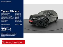Schwarz Gebraucht 2024 VW Tiguan Allspace R-line SUV | 50.450 € (Teuer)