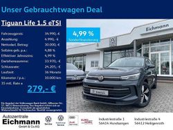 Grau Gebraucht 2024 VW Tiguan Life SUV | 34.990 € (Teuer)