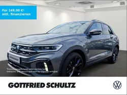 Indiumgrau (grey), metallic Gebraucht 2024 VW T-Roc R-line Plus SUV | 30.150 € (Guter Preis)