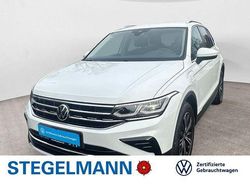 Pure white Gebraucht 2021 VW Tiguan Elegance SUV | 26.890 € (Superpreis)