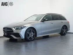 Silber Gebraucht 2022 Mercedes C220 AMG line Limousine | 35.495 € (Fairer Preis)
