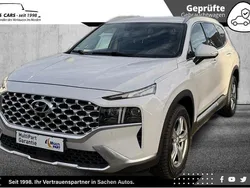 Weiß Gebraucht 2021 Hyundai Santa Fe Prime SUV | 27.450 € (Etwas zu teuer)