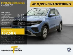 Blau Gebraucht 2024 VW T-Cross Life SUV | 20.110 € (Guter Preis)