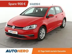 Rot Gebraucht 2018 VW Golf VII Advance Limousine | 12.990 € (Guter Preis)