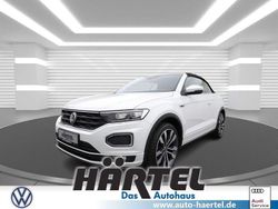 Pure white, solid Gebraucht 2021 VW T-Roc Cabriolet R-line Cabrio | 26.600 € (Fairer Preis)