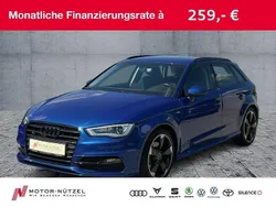 Blau Gebraucht 2016 Audi A3 Sportback S-Line Limousine | 19.430 € (Etwas zu teuer)