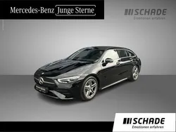 Schwarz Gebraucht 2024 Mercedes CLA200 AMG line Limousine | 36.750 € (Fairer Preis)