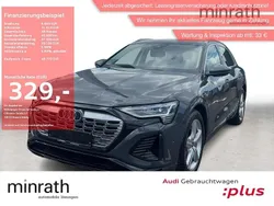 Grau Gebraucht 2024 Audi Q8 e-tron S-Line SUV | 48.770 € (Superpreis)