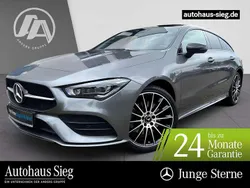 Grau mountaingrau Gebraucht 2021 Mercedes CLA250e Shooting Brake AMG Kombi | 30.964 € (Fairer Preis)