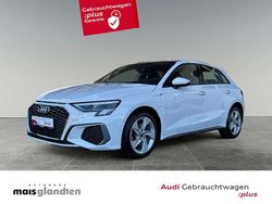Gletscherweiß metallic Gebraucht 2022 Audi A3 Sportback e-tron S-Line Kleinwagen | 25.880 € (Guter Preis)