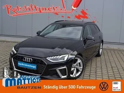 Schwarz (mythosschwarz metallic) Gebraucht 2021 Audi A4 S-Line Kombi | 35.788 €
