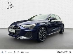 Navarrablau metallic Neu 2025 Audi A3 S-Line Limousine | 45.990 € (Etwas zu teuer)