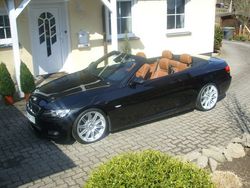 Schwarz metallic Gebraucht 2008 BMW 335 Cabriolet M Sport Cabrio | 25.890 €