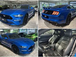 Blau Gebraucht 2019 Ford Mustang GT Premium Coupé | 41.980 € (Fairer Preis)