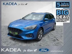 Dynamicblau metallic Gebraucht 2022 Ford Focus ST-Line X Kombi | 19.480 € (Guter Preis)
