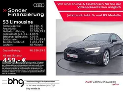 Schwarz Gebraucht 2022 Audi S3 Ambiente Limousine | 40.760 € (Fairer Preis)