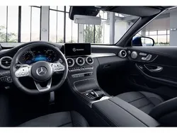 Blau / spektralblau Gebraucht 2022 Mercedes C220 AMG Cabrio | 44.890 € (Teuer)