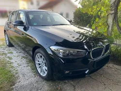 Schwarz Gebraucht 2015 BMW 116 Advantage Kleinwagen | 9.500 €