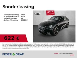 Mythosschwarz metallic Gebraucht 2024 Audi Q8 e-tron Advanced SUV | 68.990 € (Teuer)