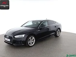 Schwarz (metallic) Gebraucht 2019 Audi A5 Sportback S-Line Limousine | 26.880 € (Guter Preis)