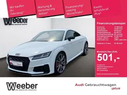Gletscherweiß (metallic) Gebraucht 2021 Audi TTS Design Coupé | 43.190 € (Fairer Preis)