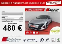 Florettsilber metallic Gebraucht 2024 Audi e-tron GT quattro Sport Limousine | 68.949 € (Guter Preis)