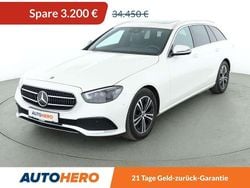 Polarweiss Gebraucht 2020 Mercedes E220 Avantgarde Kombi | 31.250 € (Superpreis)