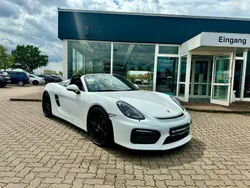 Weiß Gebraucht 2016 Porsche Boxster Spyder Cabrio | 79.990 € (Superpreis)