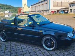 Schwarz Gebraucht 2001 VW Golf Cabriolet Cabrio | 6.500 €
